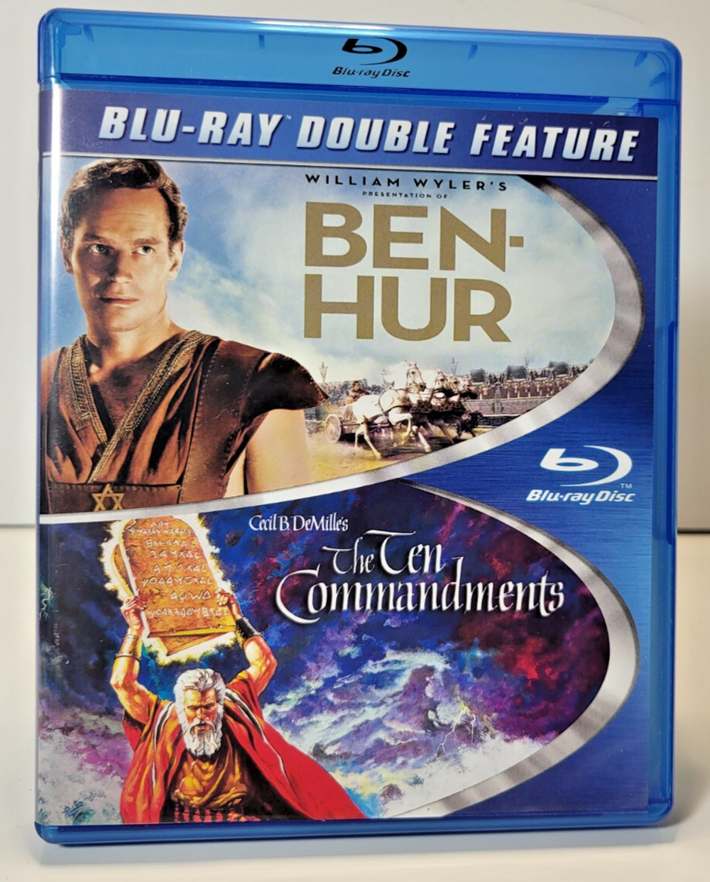 Ben-Hur The Ten Commandments Blu-ray 4 Disc Set Double Feature Special Features